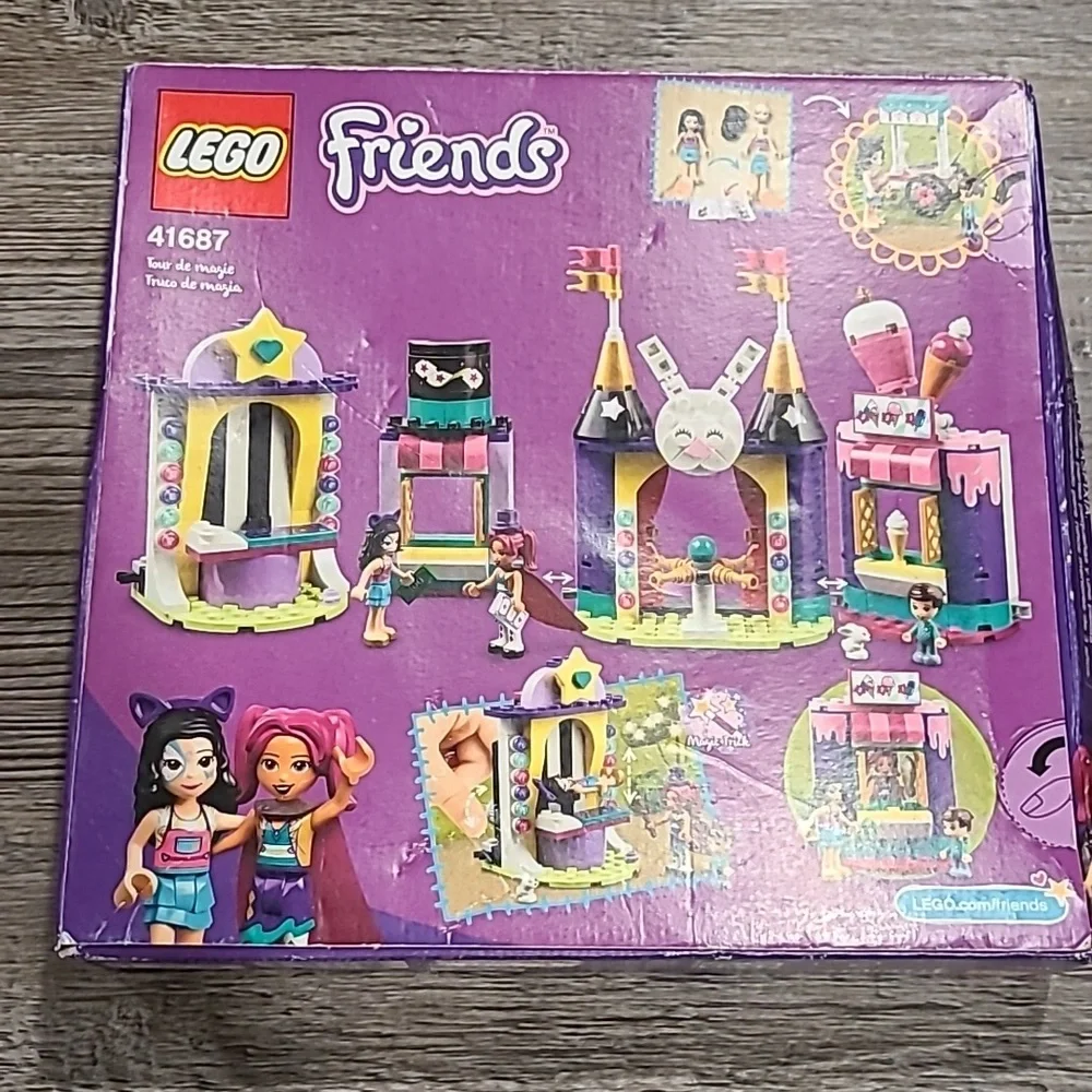 LEGO 41687 Friends Magical Funfair Stalls & Lego Dots Mini Frame